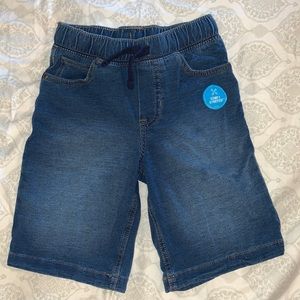 Boys soft denim shorts